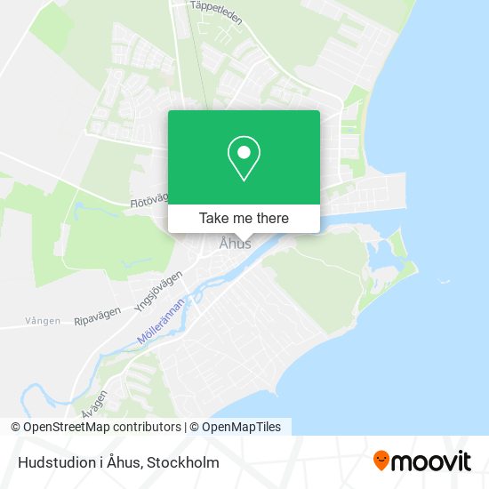 Hudstudion i Åhus map