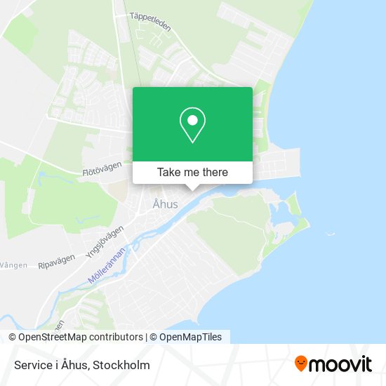 Service i Åhus map