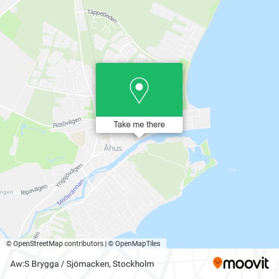 Aw:S Brygga / Sjömacken map