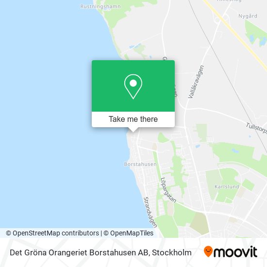 Det Gröna Orangeriet Borstahusen AB map