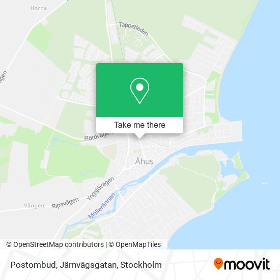 Postombud, Järnvägsgatan map