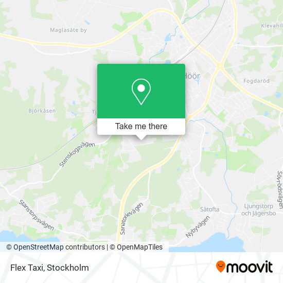 Flex Taxi map