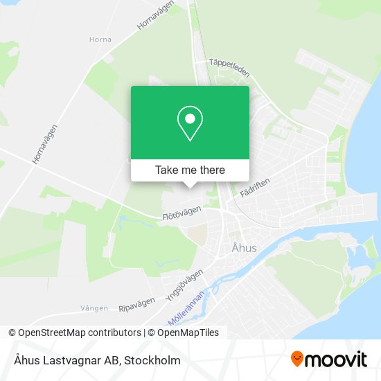 Åhus Lastvagnar AB map