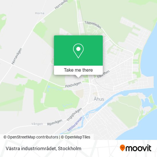 Västra industriområdet map
