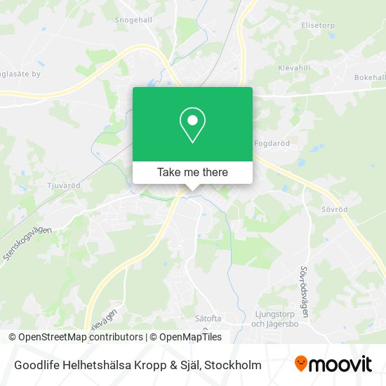 Goodlife Helhetshälsa Kropp & Själ map