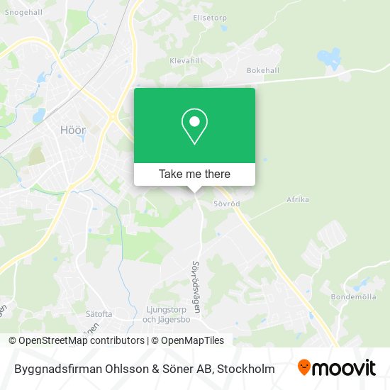 Byggnadsfirman Ohlsson & Söner AB map