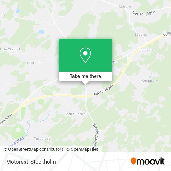 Motorest map