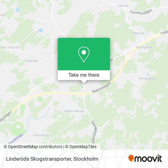Linderöds Skogstransporter map