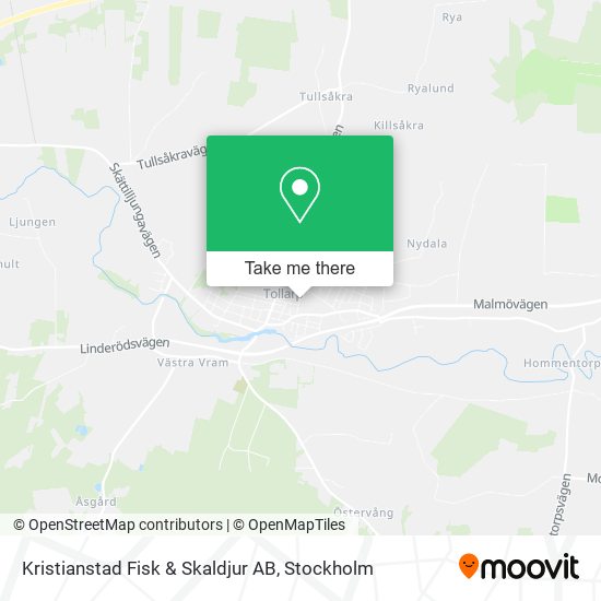 Kristianstad Fisk & Skaldjur AB map