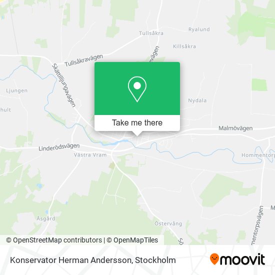 Konservator Herman Andersson map