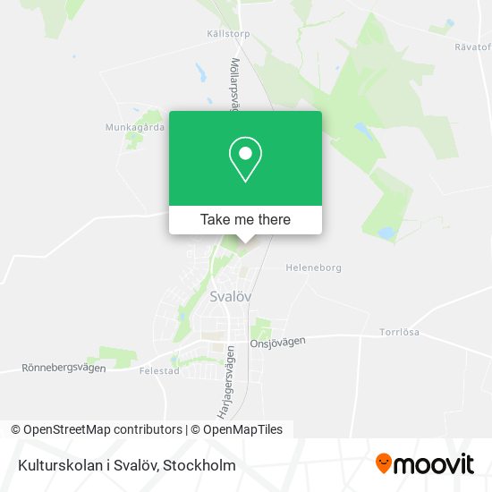 Kulturskolan i Svalöv map