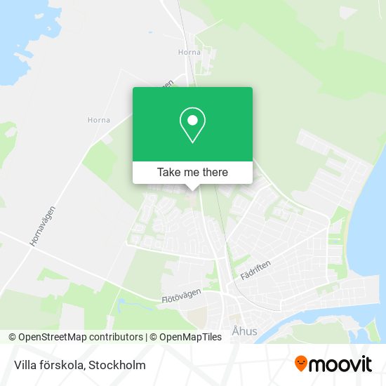 Villa förskola map