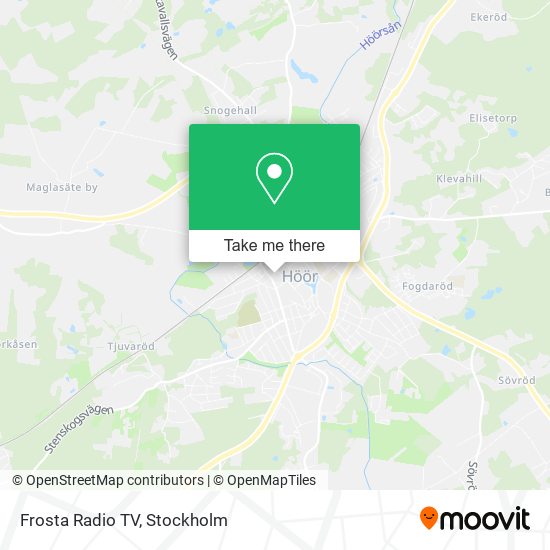 Frosta Radio TV map