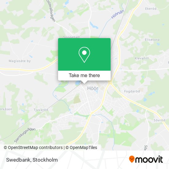 Swedbank map