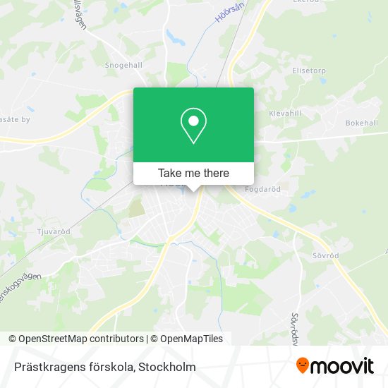 Prästkragens förskola map