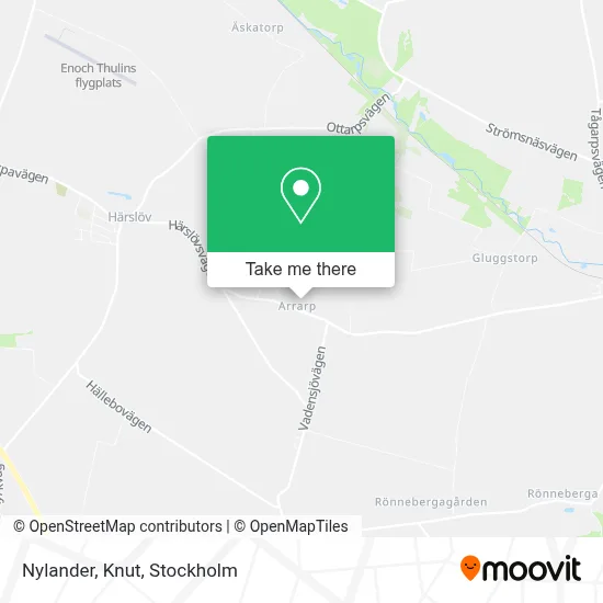Nylander, Knut map