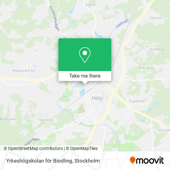 Yrkeshögskolan för Biodling map