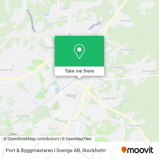Port & Byggmästaren i Sverige AB map