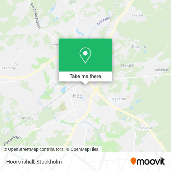 Höörs ishall map