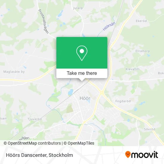 Höörs Danscenter map