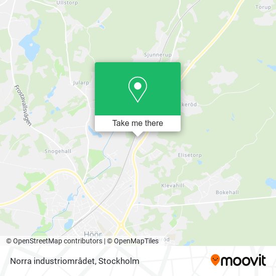 Norra industriområdet map