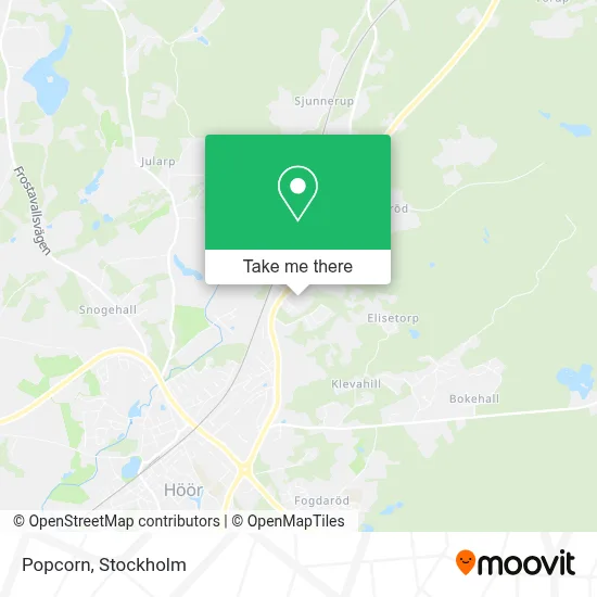 Popcorn map