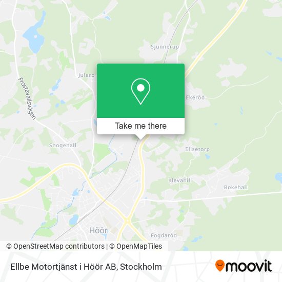 Ellbe Motortjänst i Höör AB map