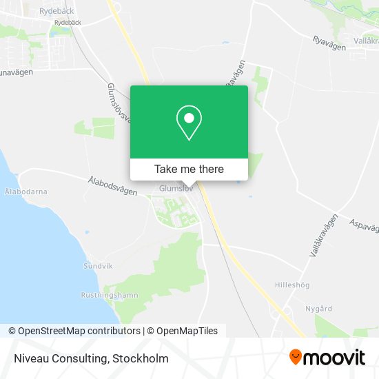 Niveau Consulting map