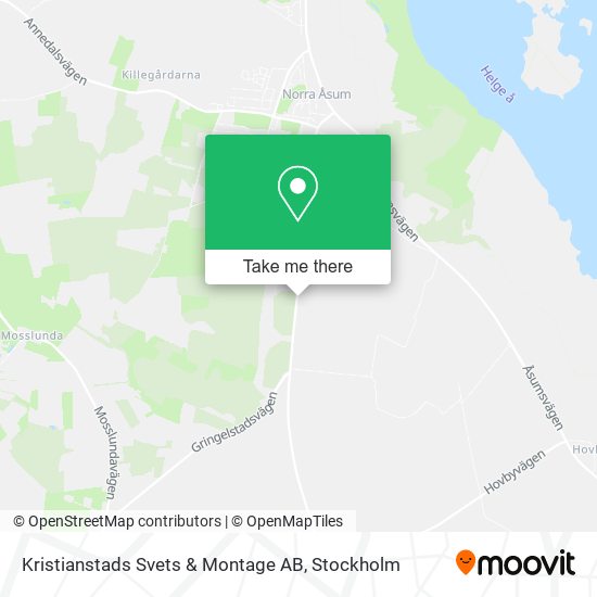Kristianstads Svets & Montage AB map