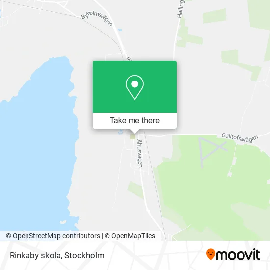 Rinkaby skola map