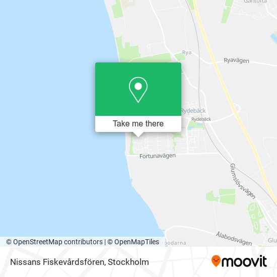 Nissans Fiskevårdsfören map