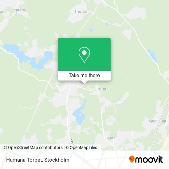 Humana Torpet map