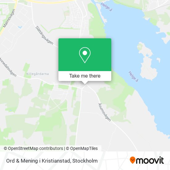 Ord & Mening i Kristianstad map