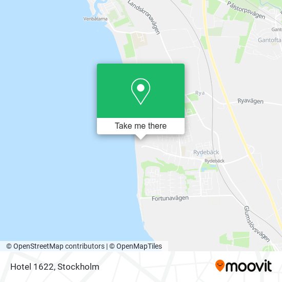 Hotel 1622 map