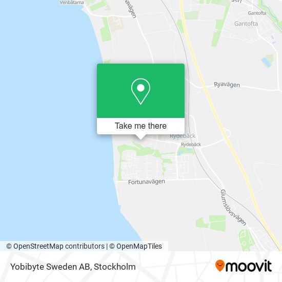 Yobibyte Sweden AB map