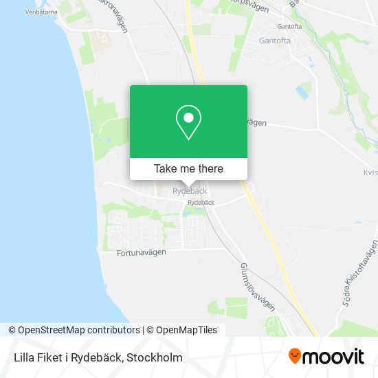 Lilla Fiket i Rydebäck map