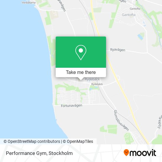 Performance Gym map