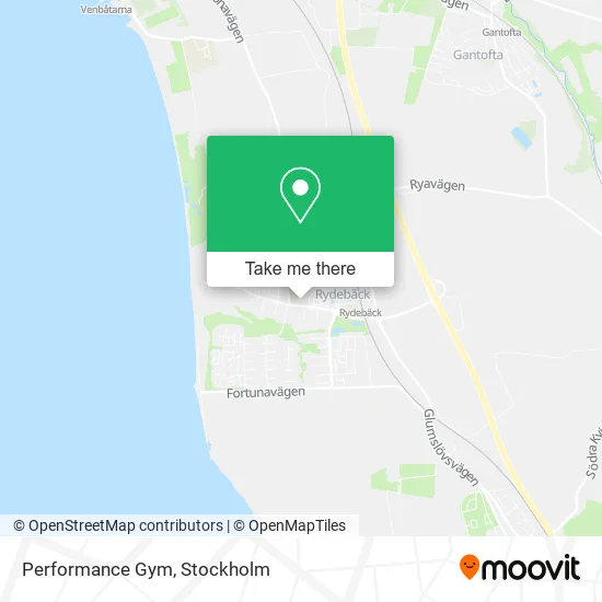 Performance Gym map
