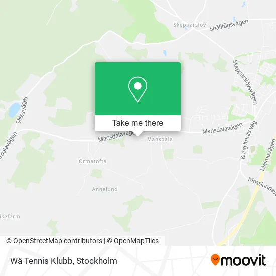 Wä Tennis Klubb map