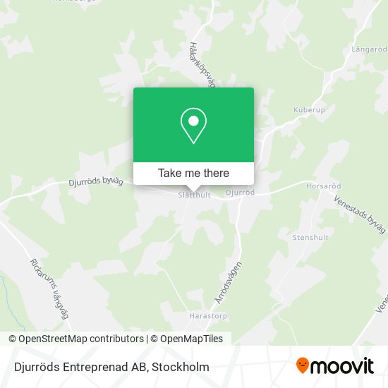 Djurröds Entreprenad AB map
