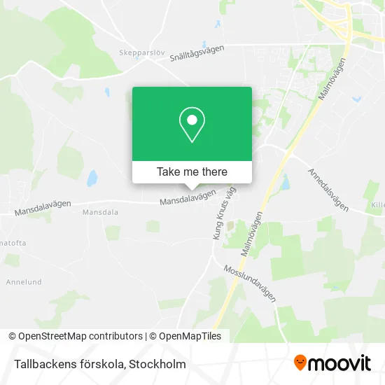 Tallbackens förskola map