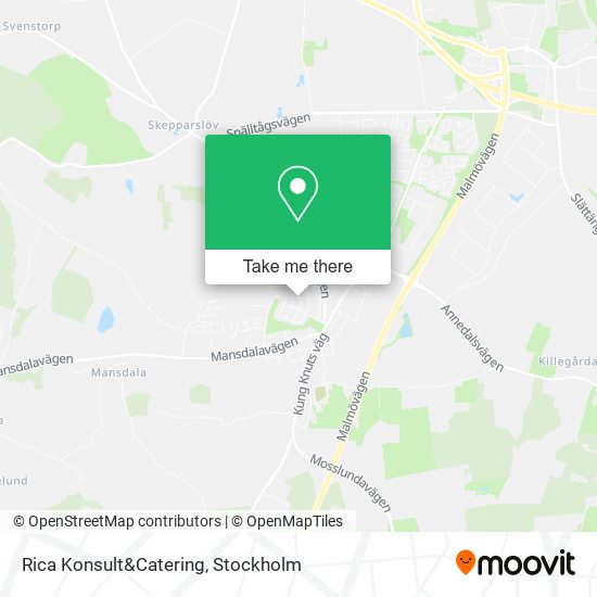 Rica Konsult&Catering map