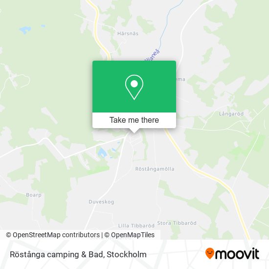 Röstånga camping & Bad map