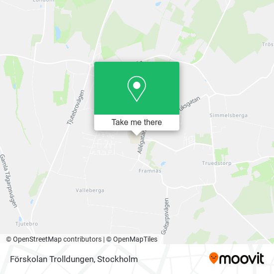 Förskolan Trolldungen map