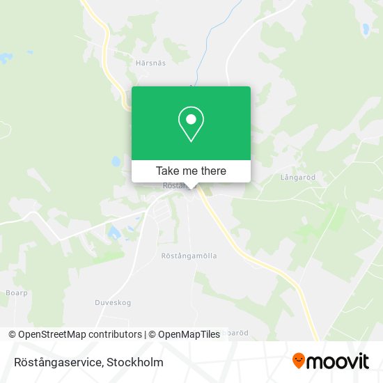 Röstångaservice map
