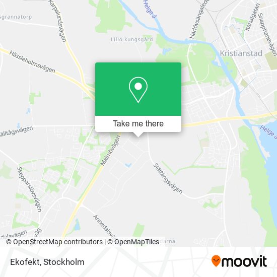 Ekofekt map