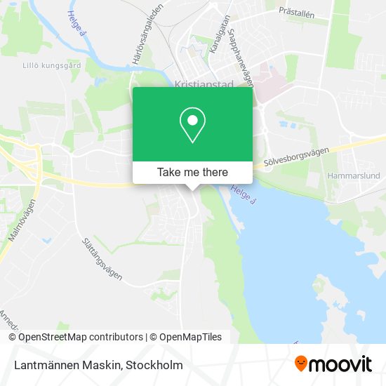 Lantmännen Maskin map