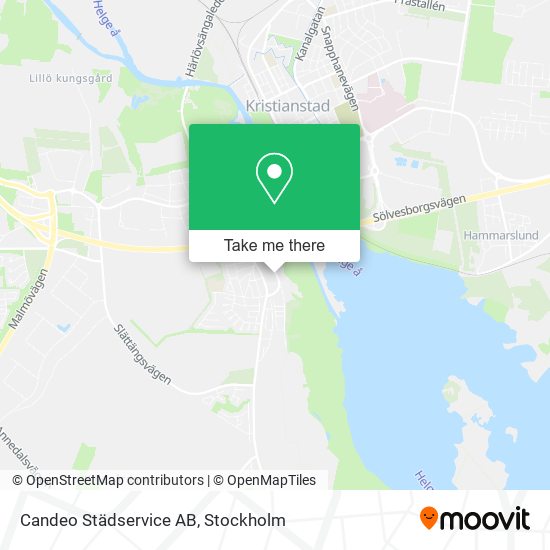 Candeo Städservice AB map