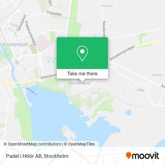 Padel i Höör AB map