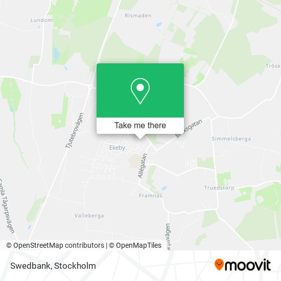 Swedbank map